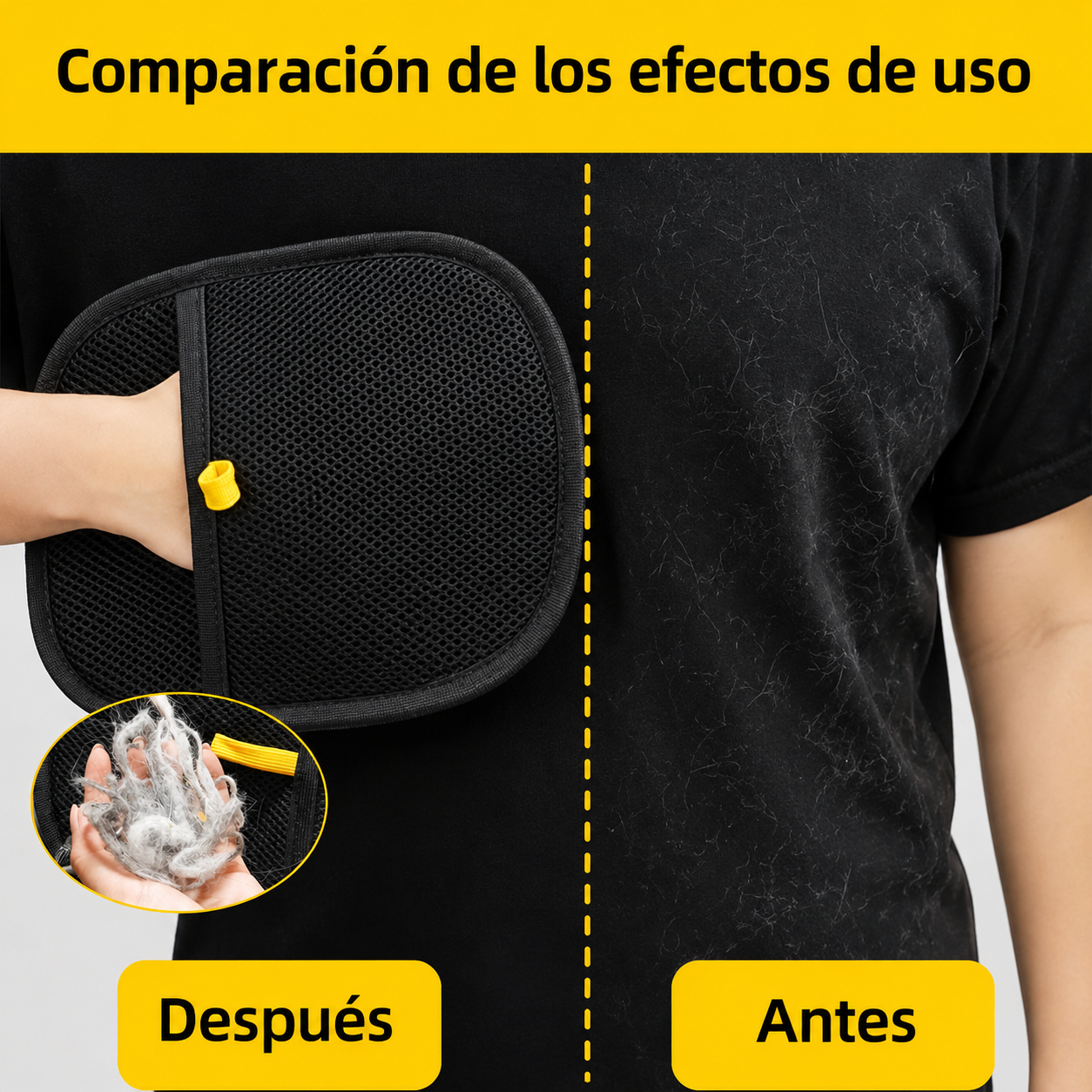 Chau pelos: Removedor de pelos de mascotas!
