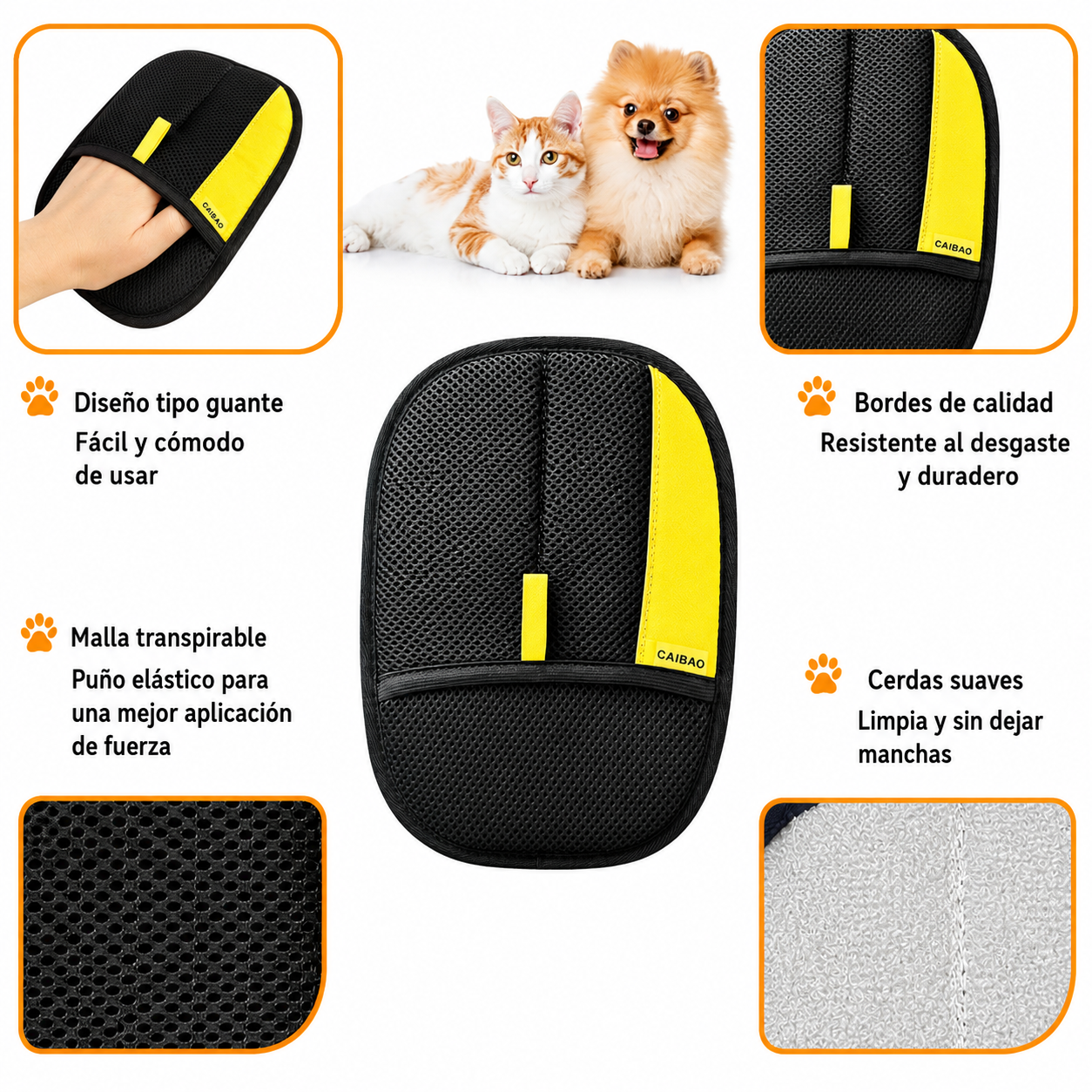 Chau pelos: Removedor de pelos de mascotas!
